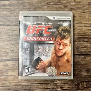UFC Undisputed 2009 (Sony PlayStation 3, 2009) Good, No Manual, Tested & Working